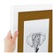 ArtToFrames Collage Photo Picture Frame with 3 - 2.5x3 inch Openings, Framed in White with Over 62 Mat Color Options and Regular Glass (CSM-3966-7649)